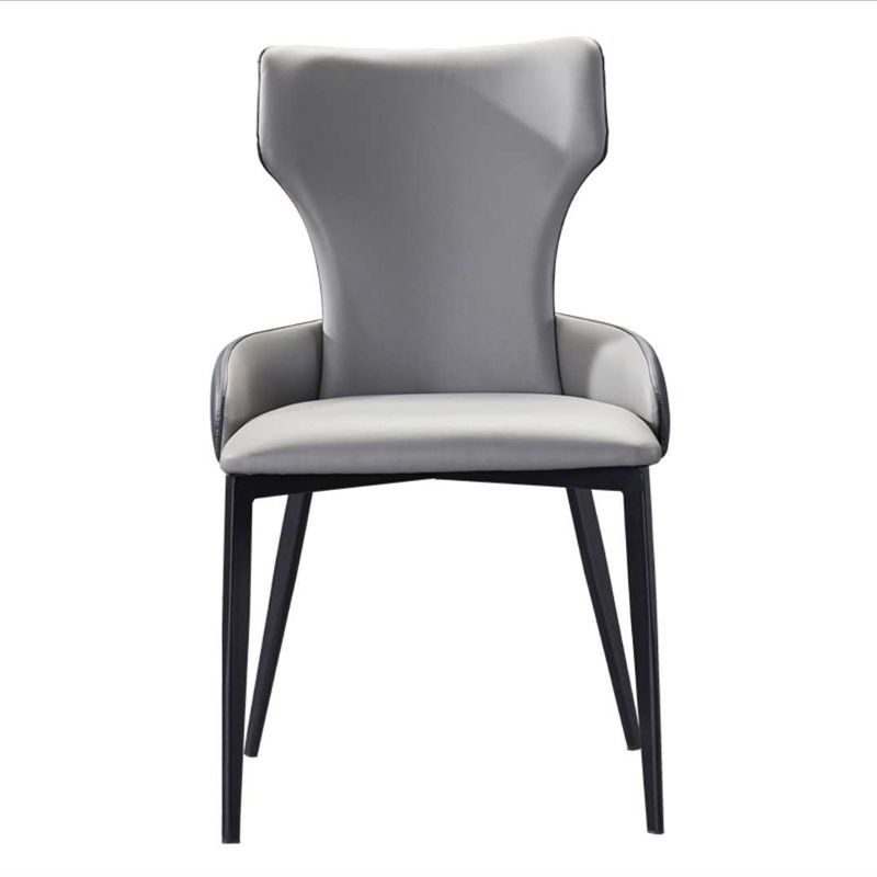 Hedendaagse stijl metalen stoelen armstoelen voor keuken met metalen benen