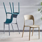 Plastic Stackable Dining Side Chairs Open Back Armless Dining Chair (Set of 4) Clearhalo ' kitchen&dining_furn' 'Dining Chairs' 'Dining Tables & Seating' 'dining_chair' 'furn' 'furn_dining_chair' 'Furniture' 'furniture_dining_chair' 'Kitchen & Dining Furniture' 'kitchen' 1200x1200_58d1735c-c0d6-4819-bc33-7b906890ba78