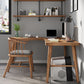 Industrial Office Desk Massivholz L-Form Schreibschalter für Schlafzimmer