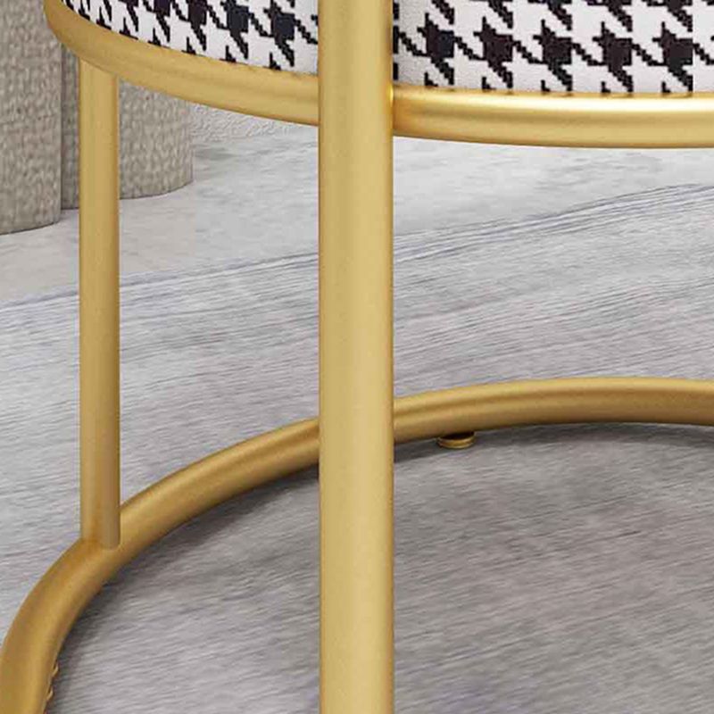 Glam Metal Dining Room Chair Open Back Dining Side Chair for Restaurant Use Clearhalo 'Dining Chairs' 'Dining Tables & Seating' 'dining_chair' 'furn' 'furn_dining_chair' 'Furniture' 'Kitchen & Dining Furniture' 1200x1200_58d48f42-0ae0-4e50-b76f-0d1a0bbee7e4