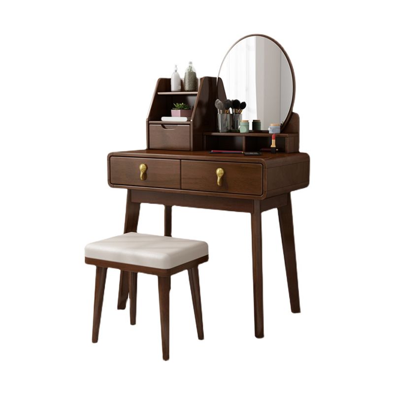 Skandinavischer Make -up -Make -up -Zähler 3 Schubladen Eitelkeitsveredelungstisch