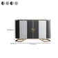 Glam Sideboard Cabinet Marmo Sideboard Tavolo con porte per cucina