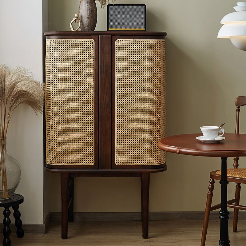 Server da pranzo contemporaneo server buffet di cenere con porte per sala da pranzo