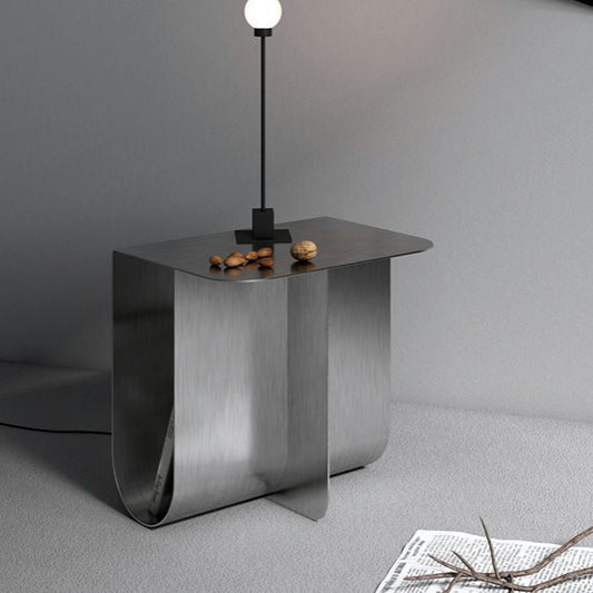 1 Regal Industrial Night Table Metal Open Storage Nighttt, 15 "groß