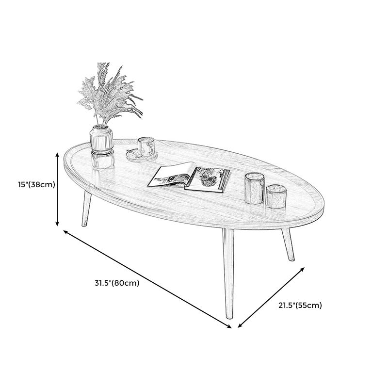 Modern Tray Top Coffee Table Wooden 3 Legs Cocktail Table for Home Clearhalo 'Coffee & Accent Tables' 'Coffee Tables' 'coffee_tables' 'furn' 'furn_coffee_tables' 'Furniture' 'furniture_coffee_tables' 'Living Room Furniture' 1200x1200_58ea1dbf-310c-4b7a-a3ae-92b719ce1a8e