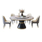 Metal Modern Style Round Dining Table Sintered Stone Table for Home Kitchen Clearhalo ' dining_table' 'Dining Tables & Seating' 'Dining Tables' 'furn' 'furn_dining_table' 'Furniture' 'furniture_dining_table' 'Kitchen & Dining Furniture' 'kitchen&dining_furn' 'kitchen' 'kitchen_dining_table' 1200x1200_58ee0681-73e1-43f8-abc6-2dfd746aede9