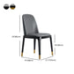 Contemporary Side Dining Chairs Faux Leather Kitchen Chairs for Home Clearhalo 'Dining Chairs' 'Dining Tables & Seating' 'dining_chair' 'furn' 'furn_dining_chair' 'Furniture' 'furniture_dining_chair' 'Kitchen & Dining Furniture' 1200x1200_58effa97-899a-48ab-8e64-4be912914b63