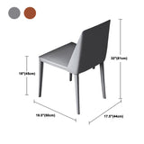 Set da tavolo da rettangolo di pietra sinterizzato contemporaneo set da pranzo 1/4/7 pezzi