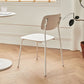 Contemporary Style Dining Chair Dining Armless Stackable Side Chair with Metal Legs Clearhalo ' kitchen&dining_furn' 'Dining Chairs' 'Dining Tables & Seating' 'dining_chair' 'furn' 'furn_dining_chair' 'Furniture' 'furniture_dining_chair' 'Kitchen & Dining Furniture' 'kitchen' 1200x1200_58f1b6bb-94f4-4f14-8c5f-b8d331248193