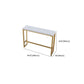 Rectangular Bar Height Table Gold Legs and Metal Base Bar Table for Patio Use Clearhalo 'Bar Furniture' 'Bar Tables' 'bar_tables' 'furn' 'furn_bar_tables' 'Furniture' 'Kitchen & Dining Furniture' 1200x1200_58f22bd9-fe70-4e5a-9c69-c2c3dbe321ba