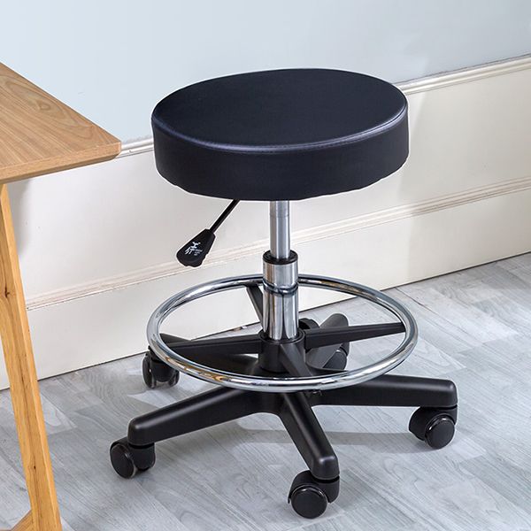 Black Modern Steel Bar Stool Adjustable Height Swivel Backless Counter Stool Clearhalo 'Bar Furniture' 'Bar Stools' 'bar_stools' 'furn' 'furn_bar_stools' 'furniture_bar_stools' 'Kitchen & Dining Furniture' 'kitchen&dining_furn' 'kitchen' 'kitchen_furn' Furniture' 1200x1200_58f3dc3a-a079-44ec-98ad-9f1f8067df84