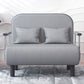 Removable Cushions Sleeper Sofa Contemporary Square Arms Sofa Bed Clearhalo 'furn' 'furn_futons' 'Furniture' 'Futons & Daybeds' 'Futons' 'Living Room Furniture' 1200x1200_58f658c1-f157-4821-9b3b-6c2c1f022b73