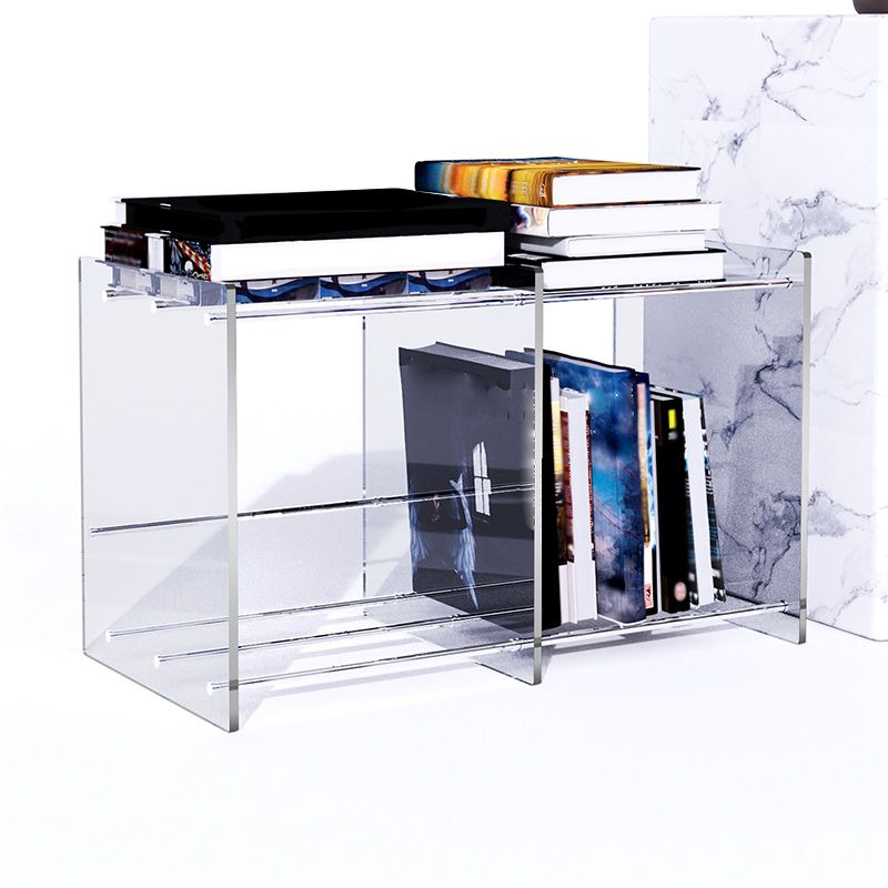 Multiple Colors Modern Style Bookshelf Acrylic Bookcase for Home Clearhalo 'Bookcases' 'furn' 'furn_bookcases' 'Furniture' 'Office Furniture' 1200x1200_58f89a12-903e-4897-8eaa-92d8a1869e14