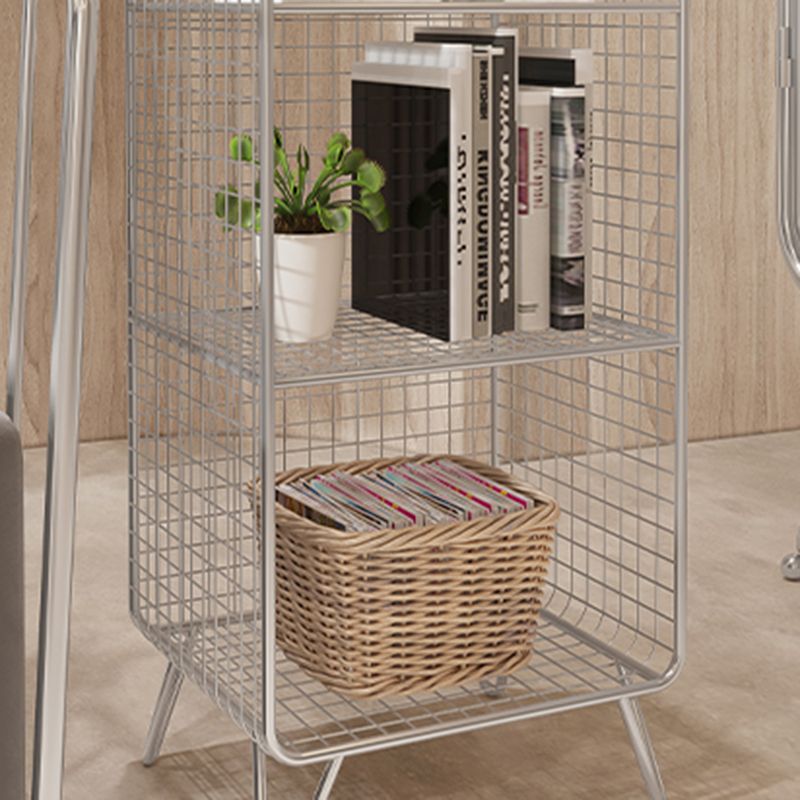 Modern Style Bookcase Vertical Metal Closed Back Bookshelf for Home Clearhalo 'Bookcases' 'furn' 'furn_bookcases' 'Furniture' 'furniture_bookcases' 'Office Furniture' 1200x1200_58fd4250-cb7c-4f98-a891-ec1874162179
