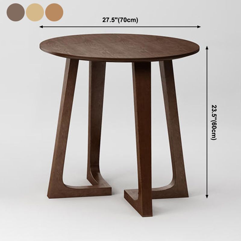 Solid Wood Brown Tone Dining Table Modern Double Pedestal Table for Dining Room Clearhalo ' dining_table' 'Dining Tables & Seating' 'Dining Tables' 'furn' 'furn_dining_table' 'Furniture' 'furniture_dining_table' 'Kitchen & Dining Furniture' 'kitchen&dining_furn' 'kitchen' 'kitchen_dining_table' 1200x1200_590292bd-e99e-4715-af8a-e5ab203d9d4e