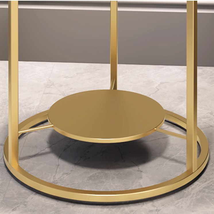 Modernistic Metal Frame Nesting Tables Slate Top Round End Table Clearhalo 'Coffee & Accent Tables' 'End & Side Tables' 'end_side_tables' 'furn' 'furn_end_side_tables' 'Furniture' 'Living Room Furniture' 1200x1200_59044de7-2f55-4c22-a244-190d4802954f
