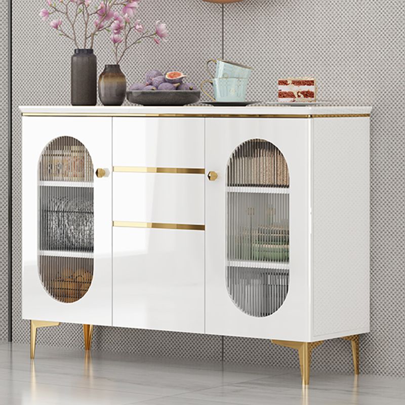 Table du buffet de style contemporain Table du buffboard avec armoire