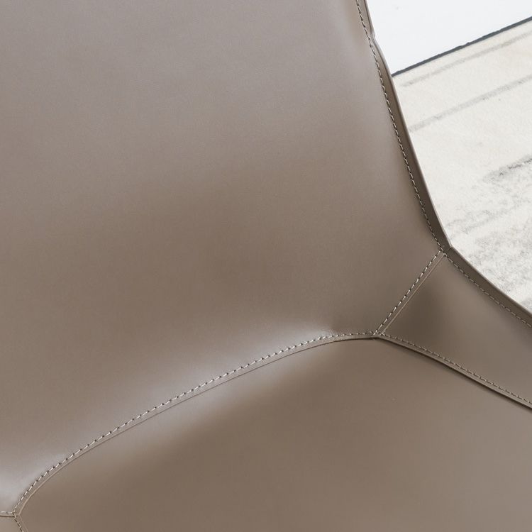 Modern Dining Chairs Armless Chairs for Kitchen with Metal Legs Clearhalo 'Dining Chairs' 'Dining Tables & Seating' 'dining_chair' 'furn' 'furn_dining_chair' 'Furniture' 'furniture_dining_chair' 'Kitchen & Dining Furniture' 1200x1200_590bb933-3d2b-4b8f-b75b-d2e6f418ea47