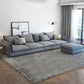 Light-grey Contemporary Sectional Stain-Resistant Living Room Solid Wood Sofa