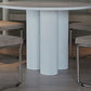 Living Room Contemporary Dining Table Round Dining Table with Pedestal Base Clearhalo 'Dining Tables & Seating' 'Dining Tables' 'dining_table' 'furn' 'furn_dining_table' 'Furniture' 'furniture_dining_table' 'Kitchen & Dining Furniture' 'kitchen' 'kitchen_dining_table' 1200x1200_590bdc45-e851-4011-a732-7d8057653696