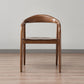 Traditional Style Dining Chairs Kitchen Arm Dining Chair with Wooden Legs