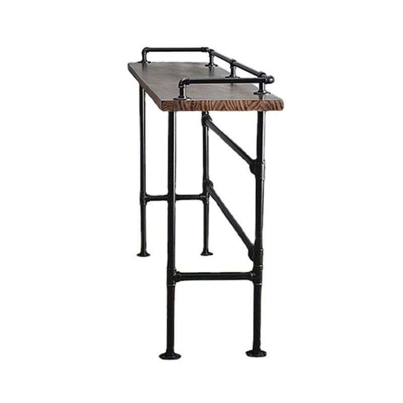 Rectangle Wood Top Counter Table 42-inch Height Industrial Style Bar Table Clearhalo 'Bar Furniture' 'Bar Tables' 'bar_tables' 'furn' 'furn_bar_tables' 'Furniture' 'furniture_bar_tables' 'Kitchen & Dining Furniture' 'kitchen&dining_furn' 'kitchen' 1200x1200_5913a97e-57cf-4655-a21f-18e502dc959a