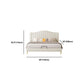 Soild Wood Bed with Camelback Panel Headboard and Metal Legs Clearhalo 'Bedroom Furniture' 'Beds' 'furn' 'furn_beds' 'Furniture' 1200x1200_5915727d-87d4-436d-bd85-188a08647511