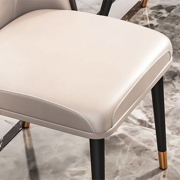 Scandinavian Style Metal Chairs Set Parsons Dining Room Kitchen Chairs Clearhalo ' kitchen&dining_furn' 'Dining Chairs' 'Dining Tables & Seating' 'dining_chair' 'furn' 'furn_dining_chair' 'Furniture' 'furniture_dining_chair' 'Kitchen & Dining Furniture' 'kitchen' 1200x1200_59164453-13e4-41cf-a6b2-fa7cc6bf0d82