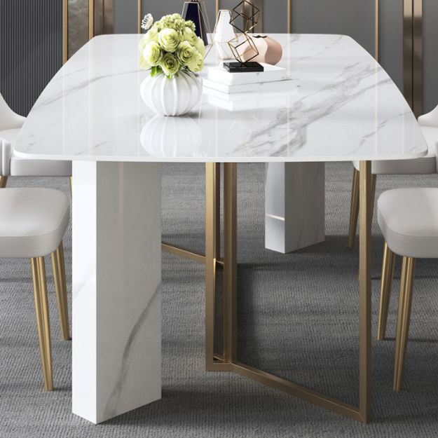 Set di sala da pranzo glam 1/4/5/7 PCS TRIM PEGINE DEADAGGI