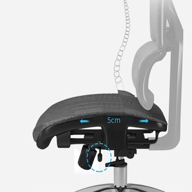 Contemporary Office Chair High-Back Adjustable Back Height Desk Chair Clearhalo 'furn' 'furn_office_chair' 'Furniture' 'Office Chairs' 'Office Furniture' 'office_chair' 1200x1200_59181f77-d82a-437b-bbbc-27e63370b2c7