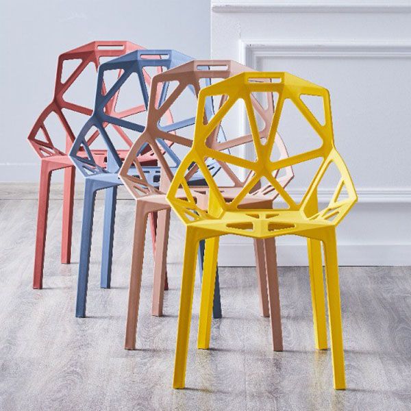 Contemporary Style Stackable Chairs Dining Plastic Arm Chairs for Kitchen Clearhalo 'Dining Chairs' 'Dining Tables & Seating' 'dining_chair' 'furn' 'furn_dining_chair' 'Furniture' 'furniture_dining_chair' 'Kitchen & Dining Furniture' 1200x1200_59194226-0461-4903-8a0c-21c1814ba3bb