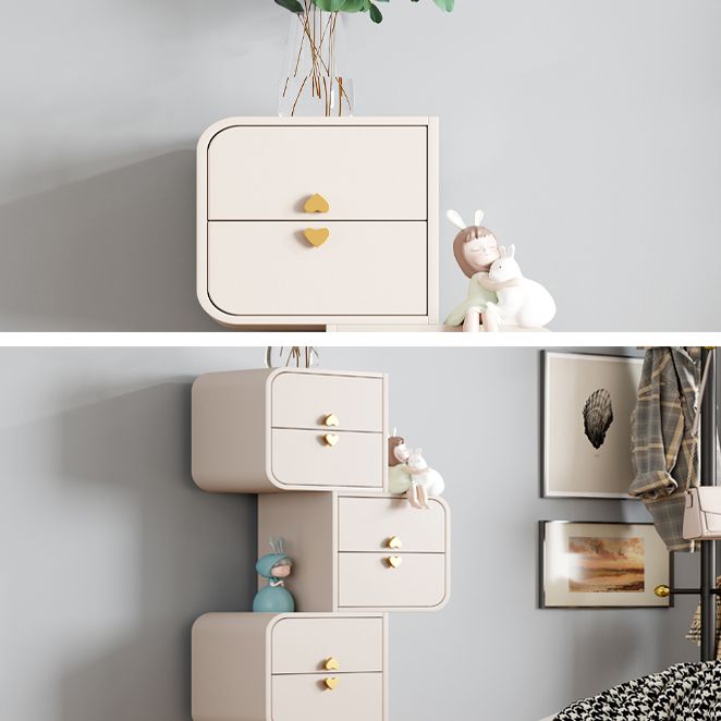 Comò moderno con cassettiera portaoggetti da 15,6 pollici di larghezza con 4/8 cassetti