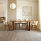 Rectangle Dining Set 1/4/5/6 Pcs Ash Solid Wood and Rattan Dining Table and Chairs Clearhalo 'Dining Room Sets' 'Dining Tables & Seating' 'dining_room_set' 'furn' 'furn_dining_room_set' 'Furniture' 'Kitchen & Dining Furniture' 1200x1200_591d3ea0-e3be-4751-8051-504e5b888e14