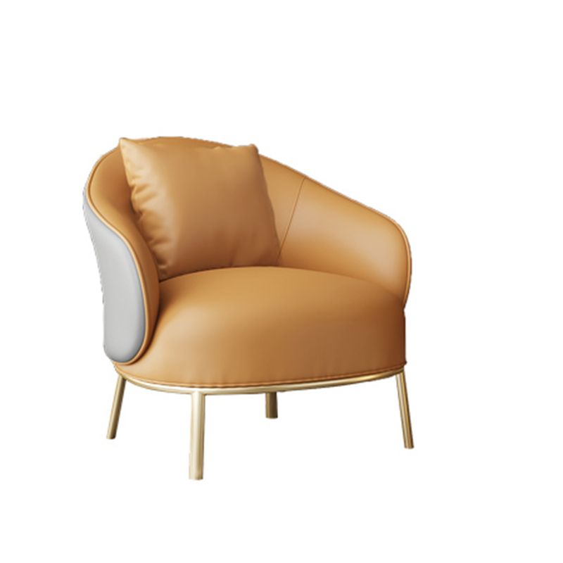 Solid Wood Lounge Chair Water Resistant Side Chair with Metal Legs Clearhalo 'Accent Chairs' 'accent_chairs' 'Chairs & Seating' 'furn' 'furn_accent_chairs' 'Furniture' 'Living Room Furniture' 1200x1200_591d5145-4e9e-416e-bd6c-19a905eacb0a