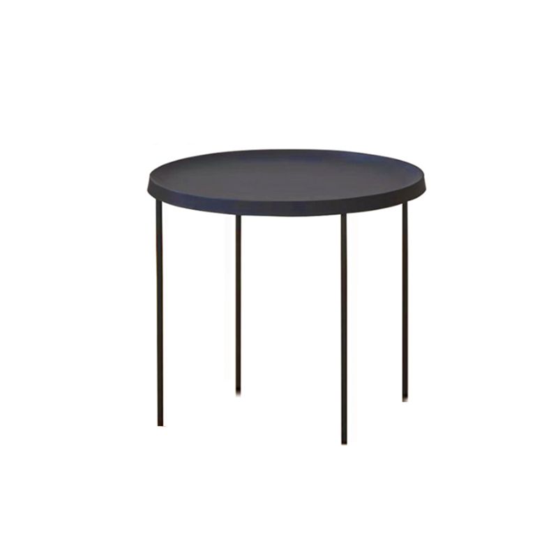 Mid-Century Modern Tray Top Coffee Table 4 Legs Iron Cocktail Table Clearhalo 'Coffee & Accent Tables' 'Coffee Tables' 'coffee_tables' 'furn' 'furn_coffee_tables' 'Furniture' 'Living Room Furniture' 1200x1200_591d5bce-4021-4961-ab3d-c8a0917cecb6