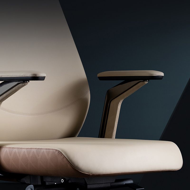 Contemporary Swivel Executive Chair Padded Arms Managers Chair for Office Clearhalo 'furn' 'furn_office_chair' 'Furniture' 'Office Chairs' 'Office Furniture' 'office_chair' 1200x1200_591de131-a398-4193-874c-622ecd0e35f5