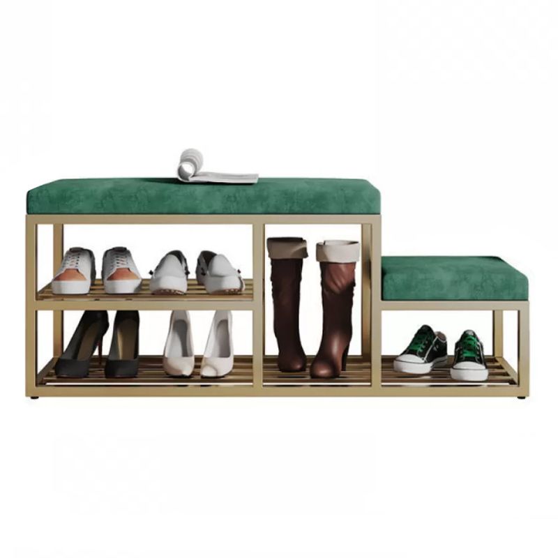 11.8インチ幅のグラム玄関ベンチメタルベンチクッション付き