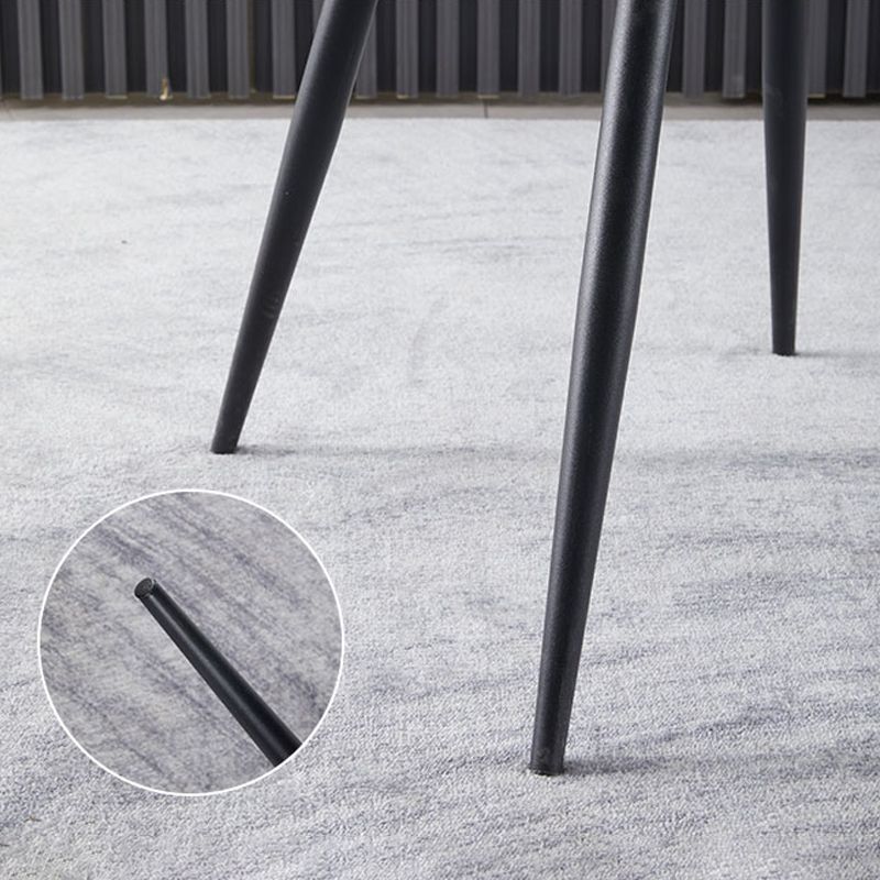 Modern Metal Dining Room Chair Wingback Side Chair for Restaurant Use Clearhalo ' kitchen&dining_furn' 'Dining Chairs' 'Dining Tables & Seating' 'dining_chair' 'furn' 'furn_dining_chair' 'Furniture' 'furniture_dining_chair' 'Kitchen & Dining Furniture' 'kitchen' 1200x1200_5922cd3f-3c14-4721-b314-93fccbf46f19