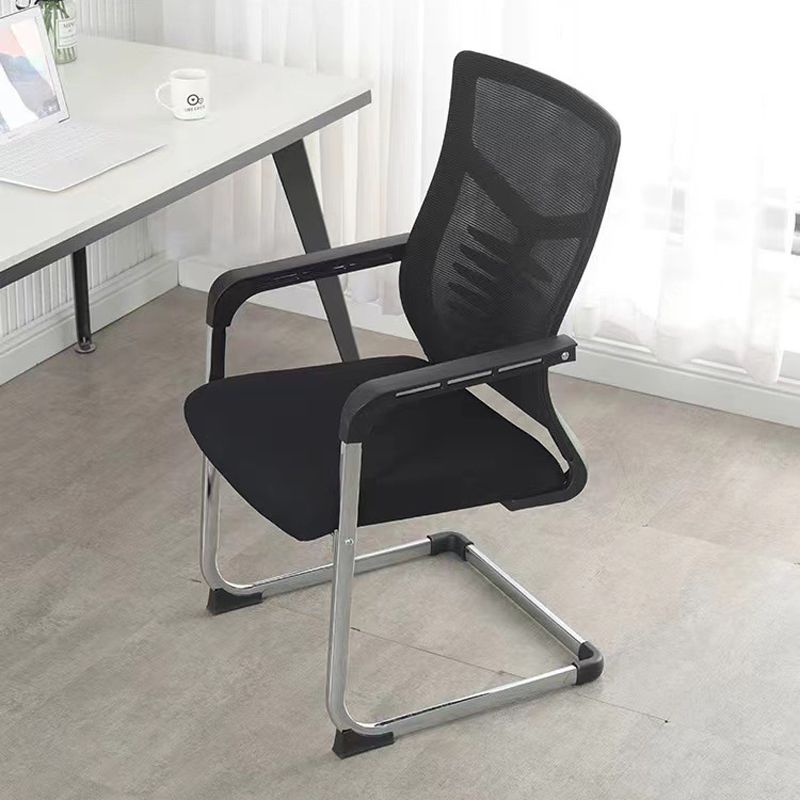19" Wide Modern Desk Chair Breathable AirGrid Fixed Arms Office Chair Clearhalo 'furn' 'furn_office_chair' 'Furniture' 'Office Chairs' 'Office Furniture' 'office_chair' 1200x1200_5924a7e8-d6af-4153-95ef-f6906ec4eb74