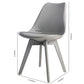 Glam Style Plastic Dining Armless Chair Upholstered Solid Back Side Chairs for Home Use Clearhalo ' kitchen&dining_furn' 'Dining Chairs' 'Dining Tables & Seating' 'dining_chair' 'Furniture' 'furniture_dining_chair' 'Kitchen & Dining Furniture' 'kitchen' 1200x1200_5924ffbd-6b0e-47ff-9102-84c4f2dee779