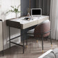 Modern Office Task Desk Rectangular Shape Grey Writing Desk with 4 Legs