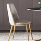 Glam Armless Dining Chairs Upholstered Dining Side Chairs with Gold Legs Clearhalo 'Dining Chairs' 'Dining Tables & Seating' 'dining_chair' 'furn' 'furn_dining_chair' 'Furniture' 'Kitchen & Dining Furniture' 1200x1200_59275e53-99ea-4572-af0f-5d2524bdd24b