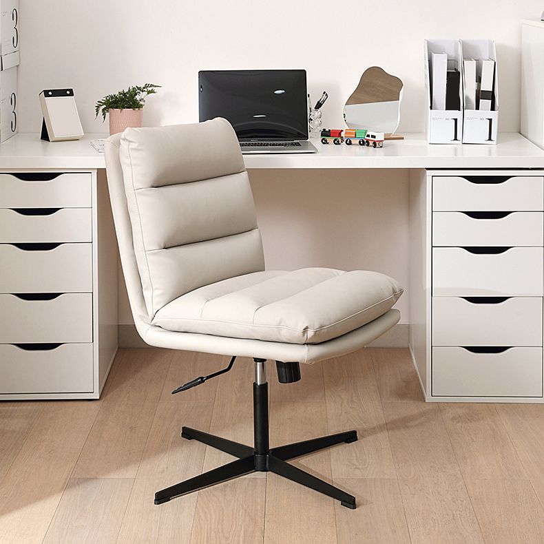 Silla de oficina contemporánea silla ejecutiva tapizada de altura ajustable