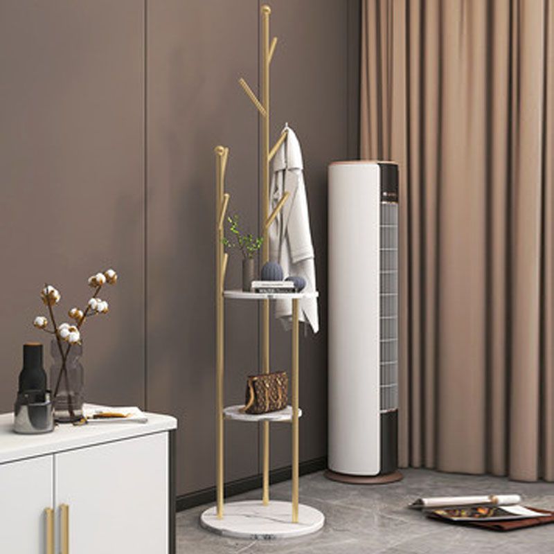 Glamargträger Freistehende Regale und Messdoßhaken Metallhalle Ständer mit Schieferbasis