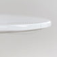 Contemporary Round Bar Stool Table Faux Marble and Stone Bar Table for Small Places