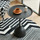 Mid-Century Modern Iron Coffee Table Pedestal Coffee Cocktail Table for Living Room Clearhalo 'Coffee & Accent Tables' 'Coffee Tables' 'coffee_tables' 'furn' 'furn_coffee_tables' 'Furniture' 'Living Room Furniture' 1200x1200_592a8e9b-9b40-40a5-ac54-336e3916717a