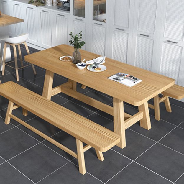Modern 1/2/3/4/5 Pieces Dining Set Pine Wood Dining Furniture Set /Separate Items Clearhalo 'Dining Room Sets' 'Dining Tables & Seating' 'dining_room_set' 'furn' 'furn_dining_room_set' 'Furniture' 'furniture_dining_room_set' 'Kitchen & Dining Furniture' 'kitchen&dining_furn' 'kitchen' 1200x1200_592bfe91-96c0-4972-92ef-cbd5279ff626