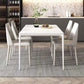 Modern 1/4/5/6/7 Pieces White Dining Set Sintered Stone Dining Table Set with Chairs Clearhalo 'Dining Room Sets' 'Dining Tables & Seating' 'dining_room_set' 'furn' 'furn_dining_room_set' 'Furniture' 'furniture_dining_room_set' 'Kitchen & Dining Furniture' 'kitchen&dining_furn' 'kitchen' 1200x1200_592c1462-df46-4343-882d-8e95ed2bee01
