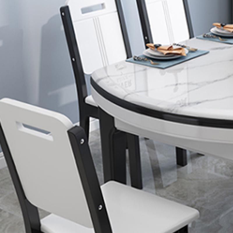 Sintered Stone Top Table 4 Legs Dining Table Home Kitchen Dinner