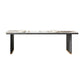 Modern Rectangle Dining Table Sintered Stone Dining Table without Cabinet for Kitchen Clearhalo ' dining_table' 'Dining Tables & Seating' 'Dining Tables' 'furn' 'furn_dining_table' 'Furniture' 'furniture_dining_table' 'Kitchen & Dining Furniture' 'kitchen&dining_furn' 'kitchen' 'kitchen_dining_table' 1200x1200_592ec198-89a1-4816-add8-09cdf54fe8f3